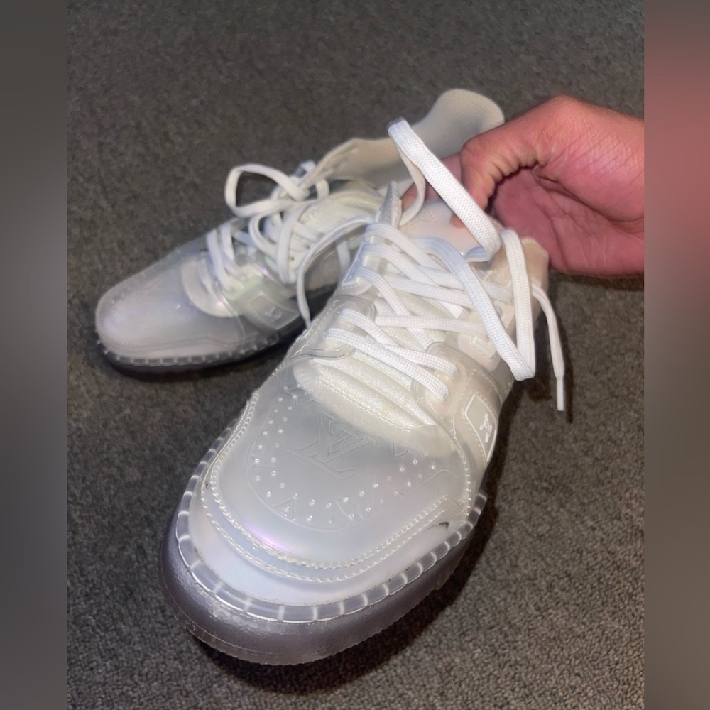 Louis Vuitton Transparent Trainer Sneakers - Picture 5 of 8